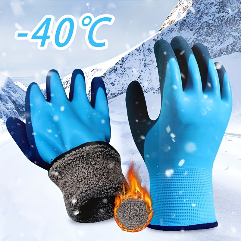 Gardening Tools Gloves - Winter Waterproof and Warm Mechanical Gloves,