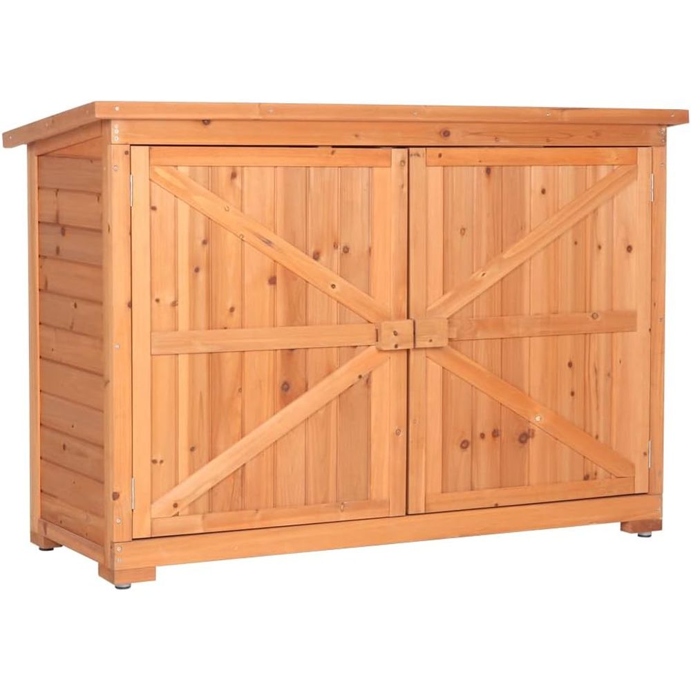 Gardening Tools Wooden - Extra Large Outdoor Wooden Storage Shed,