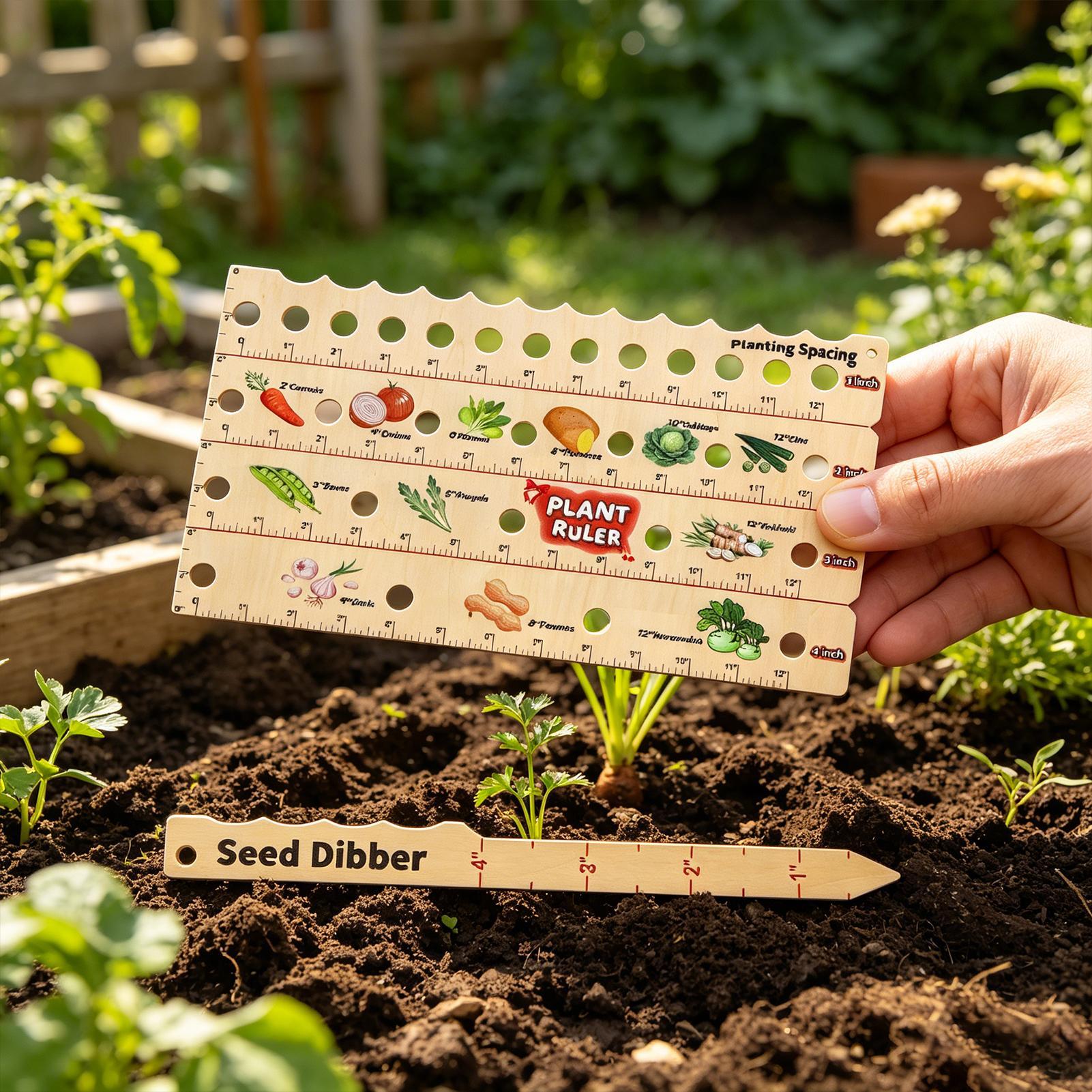 Wooden Plant Spacing Ruler Gar - огляд і ціна Gardening Tools Wooden