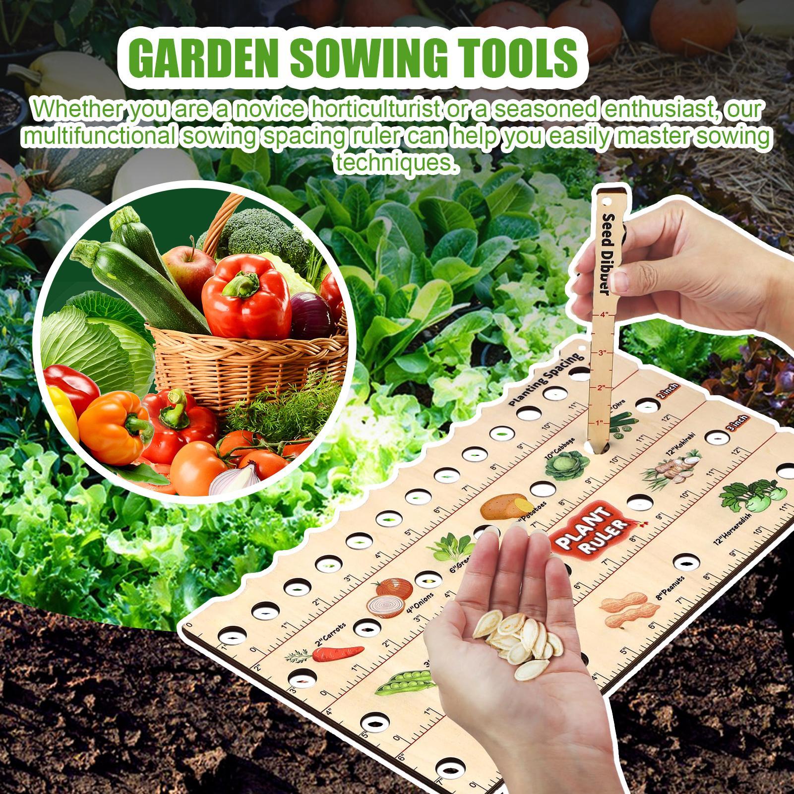 Wooden Plant Spacing Ruler Gar - огляд і ціна Gardening Tools Wooden
