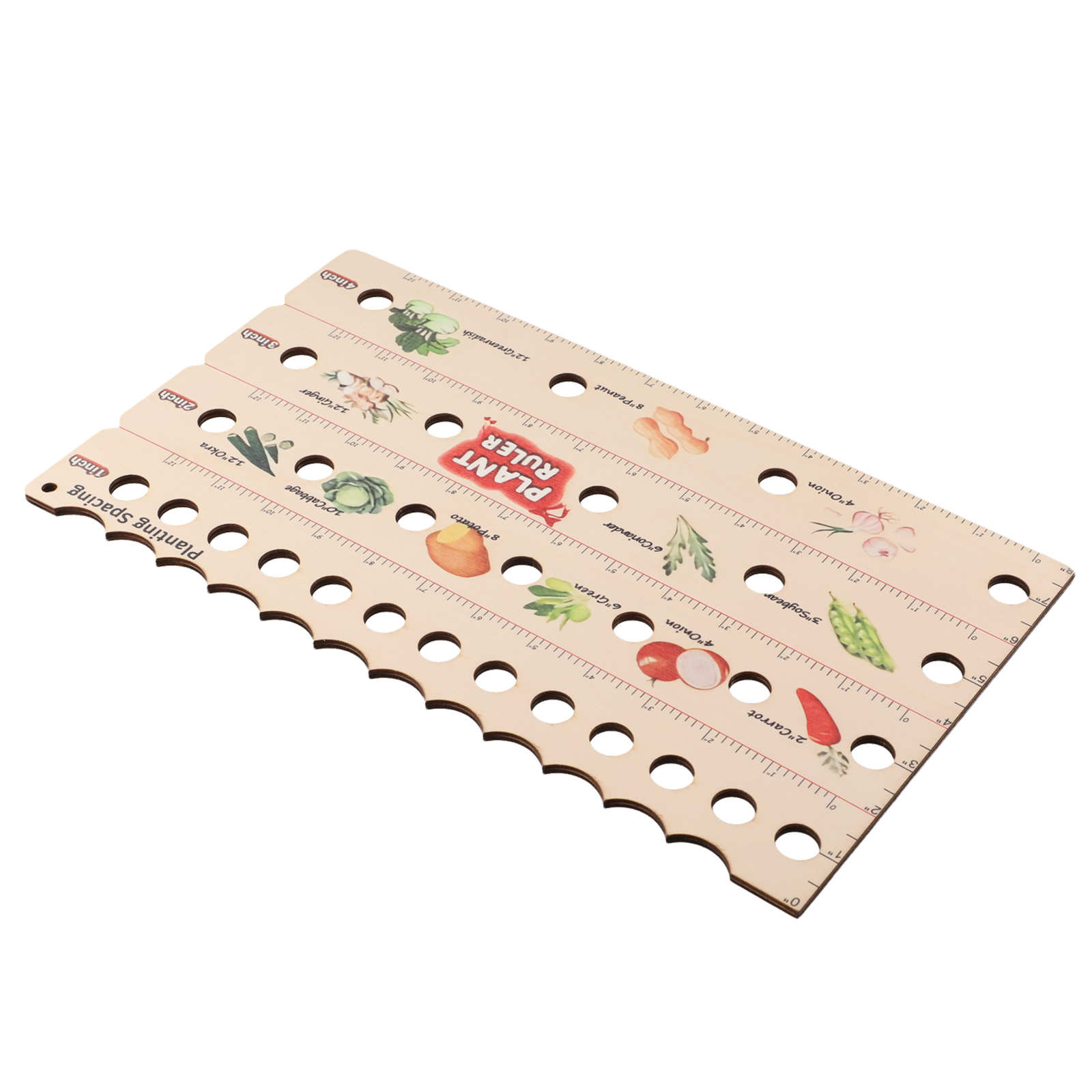Spacing Measurement Vegetables - огляд і ціна Gardening Tools Wooden