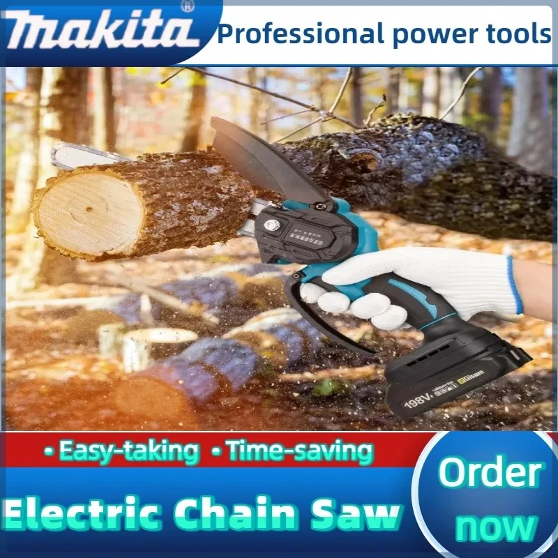 Makita 6 Inch Chain Saw 18V El - огляд і ціна Gardening Tools Wooden