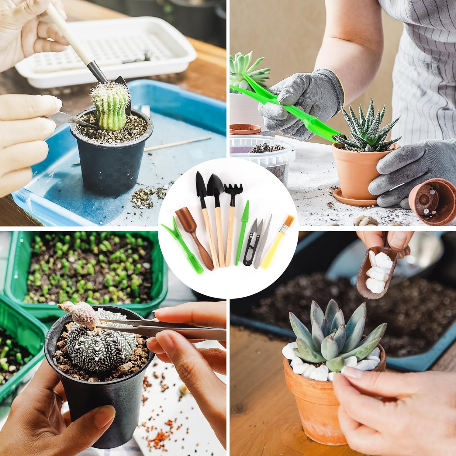Garden Tool Set, Including 9 S - огляд і ціна Gardening Tools Gloves