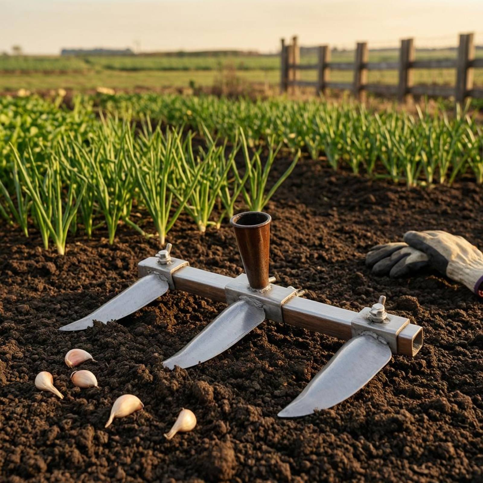 Soil Cultivator Adjustable Tin - огляд і ціна Gardening Tools Wooden
