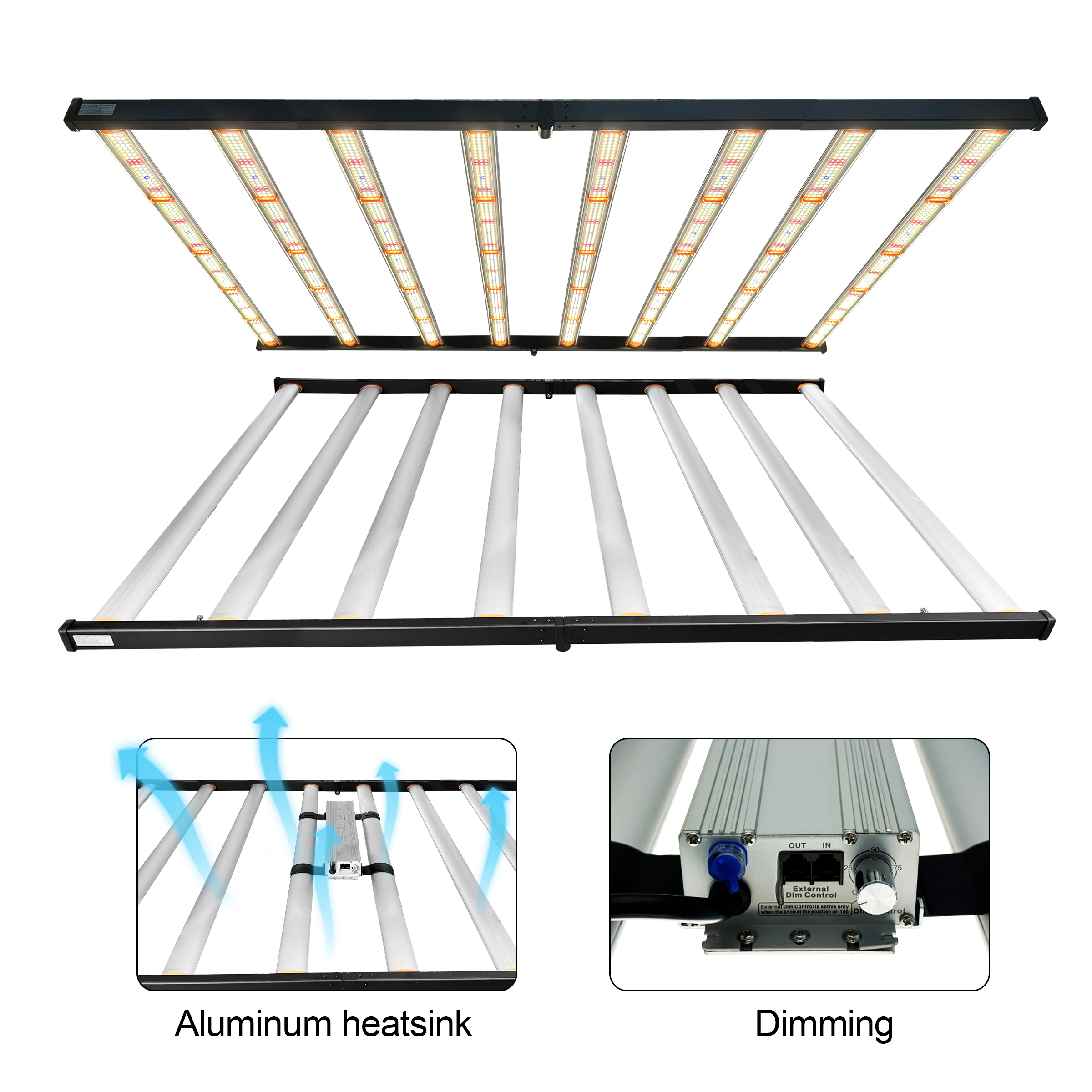 For Redfarm US Stock  G3 MARS  - огляд і ціна Led Grow Light