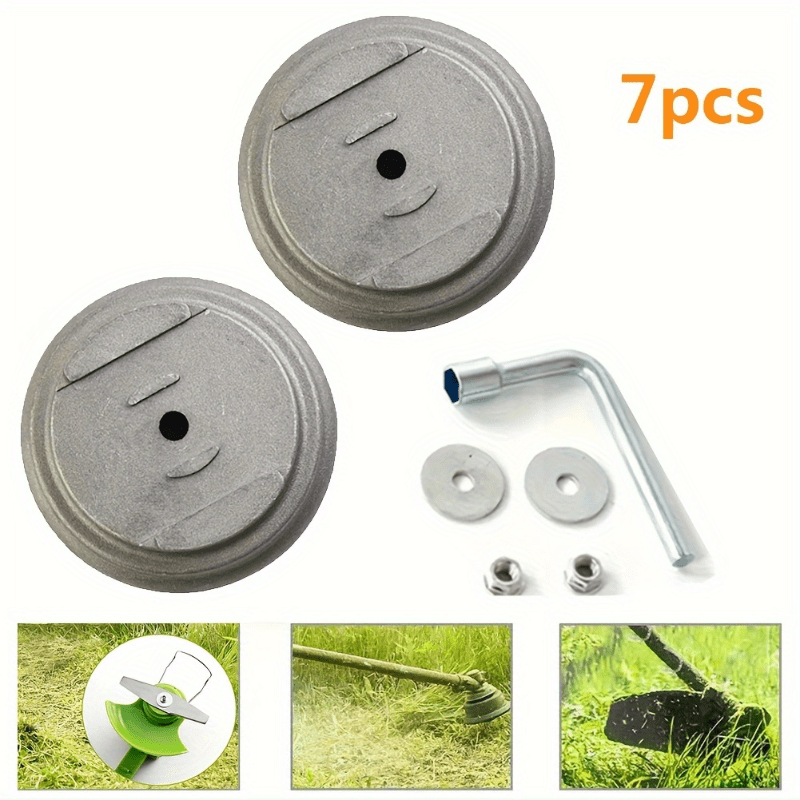 7pcs electric lawn mower blade - огляд і ціна Gardening Tools Bundle