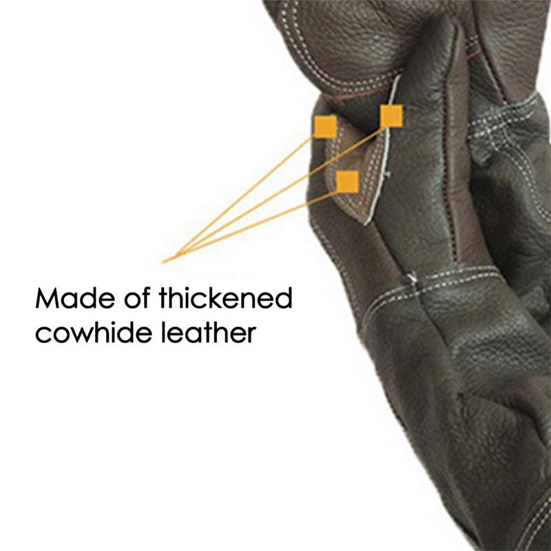 Pet Gloves Cowhide Leather Ant - огляд і ціна Gardening Tools Gloves