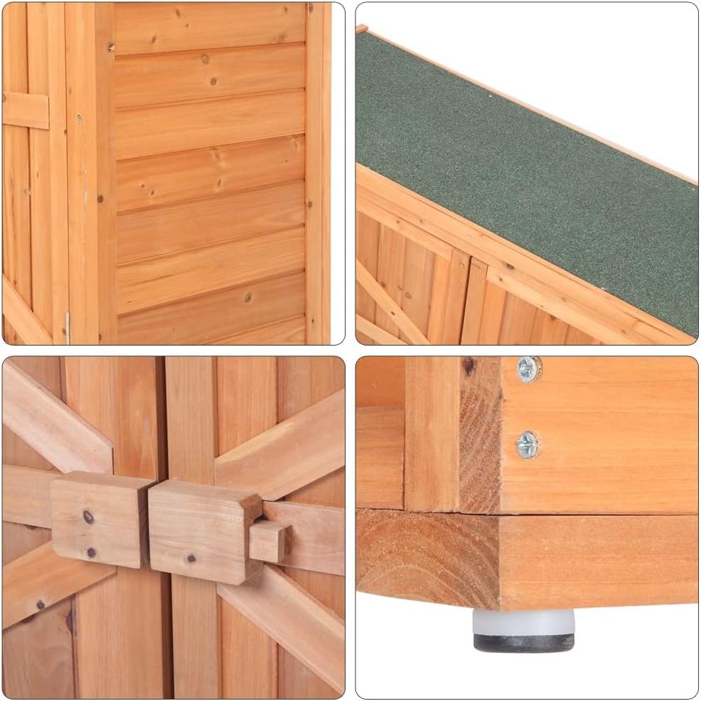 Extra Large Outdoor Wooden Sto - огляд і ціна Gardening Tools Wooden