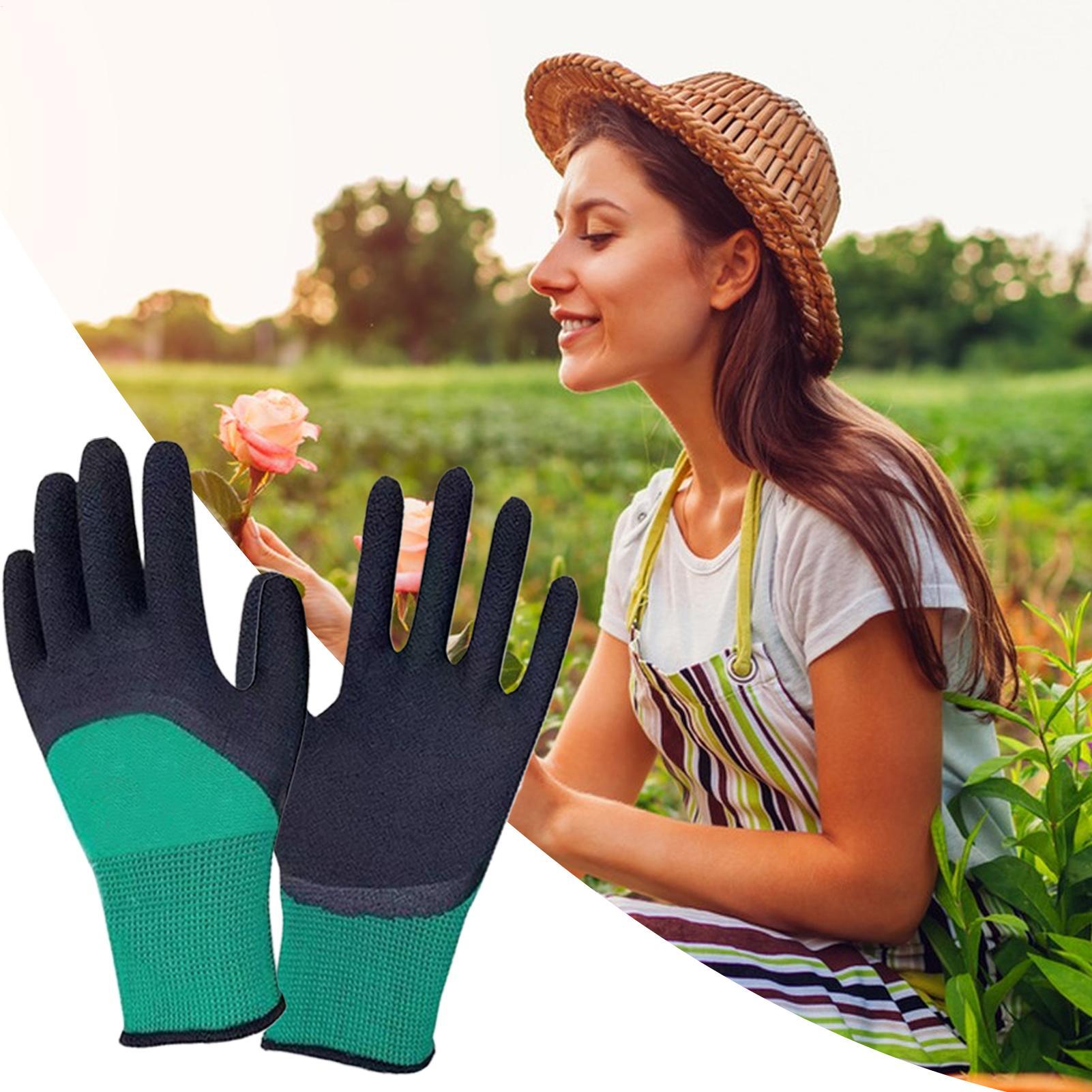1Pair of Gardening Gloves Rubb - огляд і ціна Gardening Tools Gloves