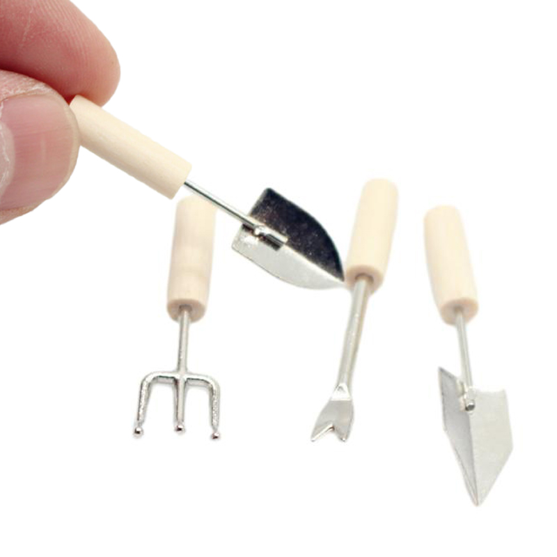 1:12 Dollhouse Miniature Garde - огляд і ціна Gardening Tools Bundle