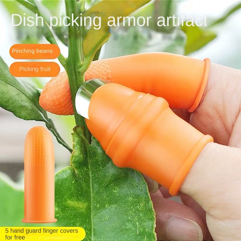 6pcs Steel Thumb Cutter Knife  - огляд і ціна Harvest Knife Garden