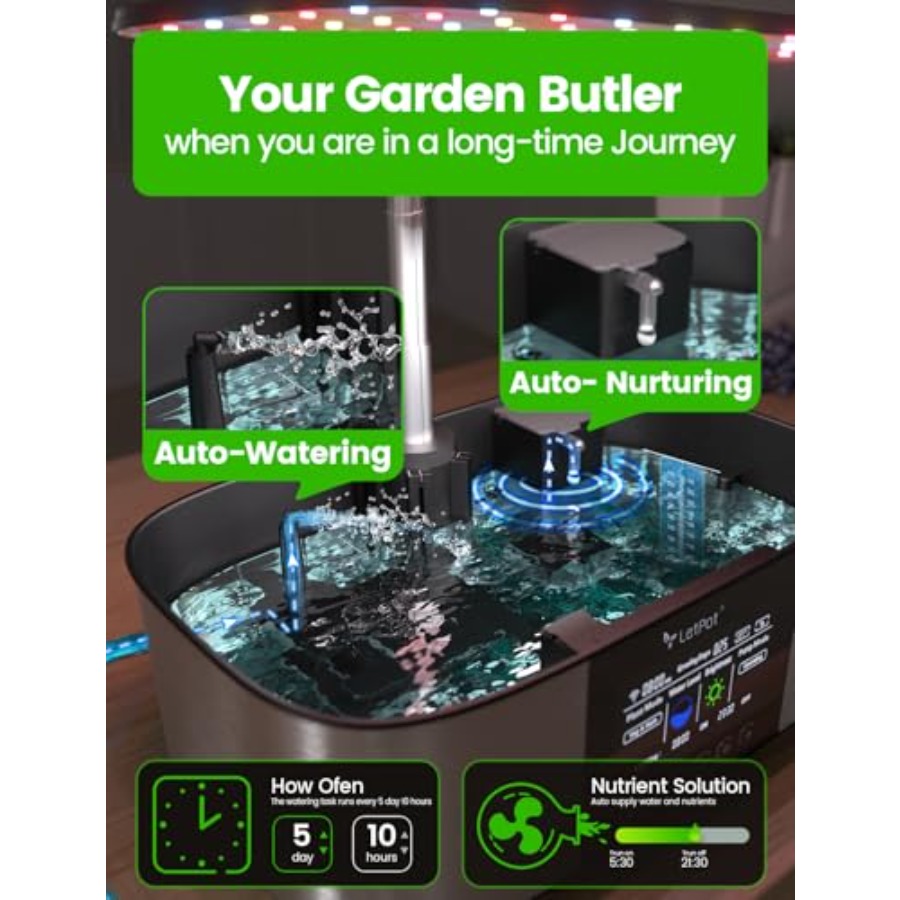 Indoor hydroponics growing sys - огляд і ціна Led Grow Light