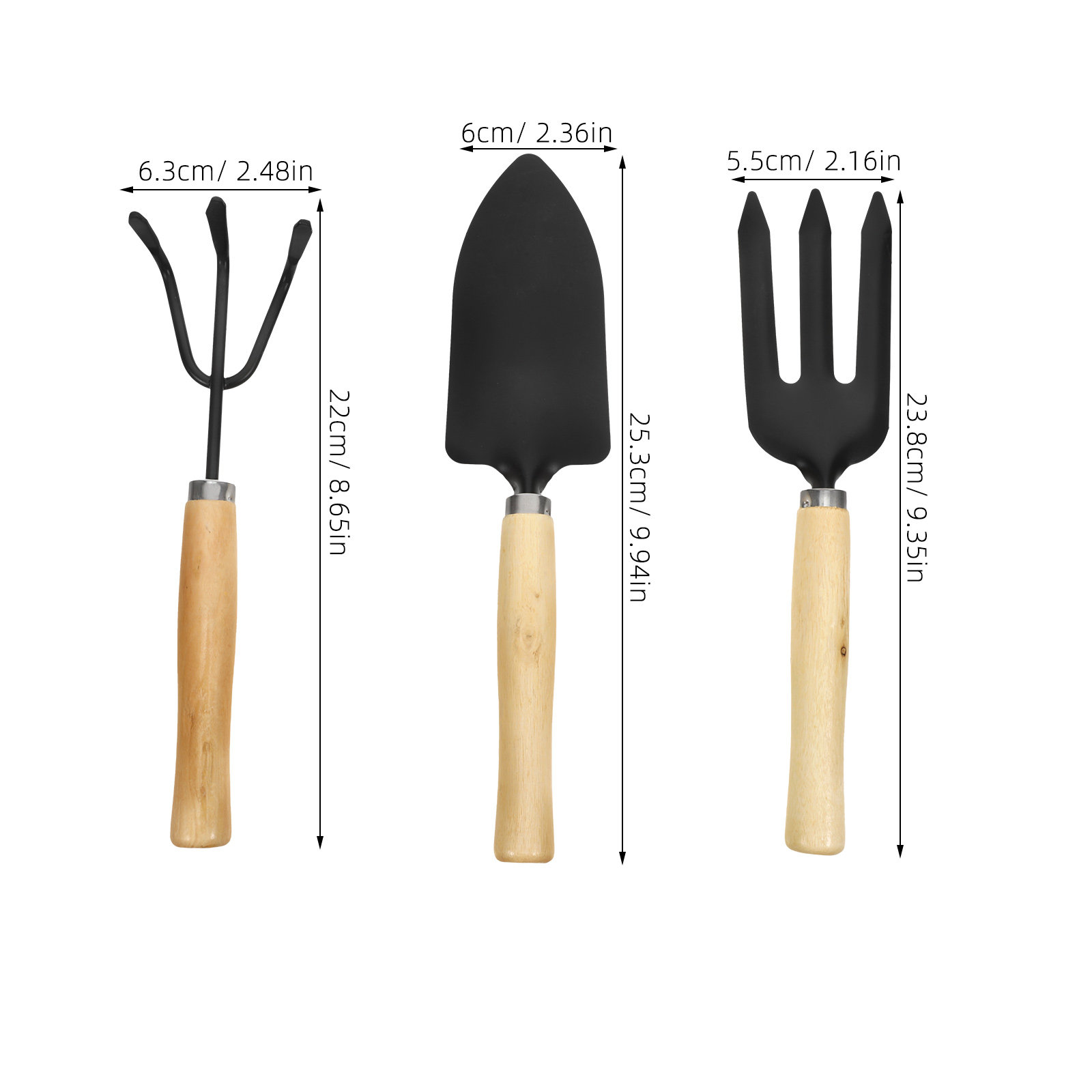 3Pcs Garden Tool Set for Child - огляд і ціна Bonsai Tool Set
