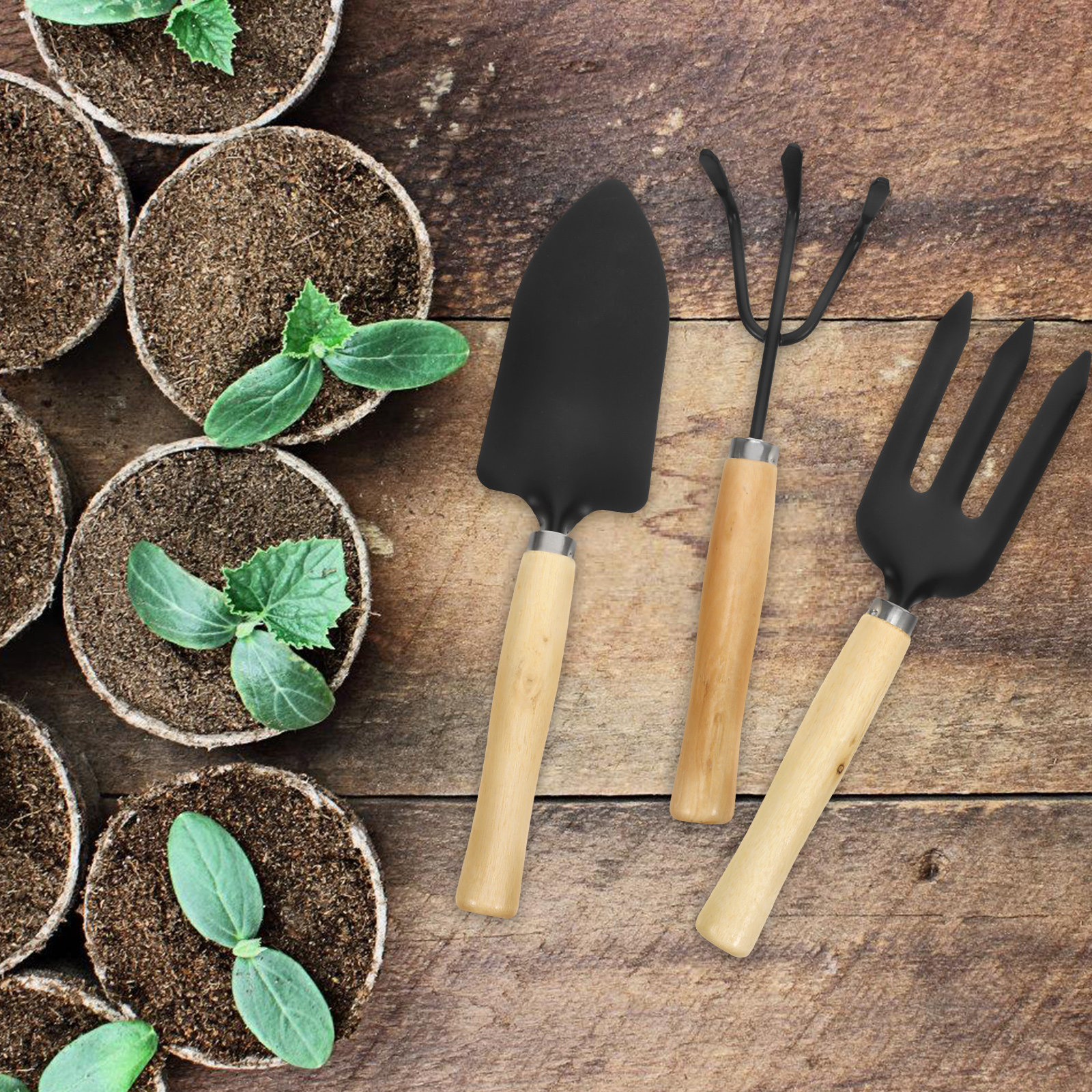 3Pcs Garden Tool Set for Child - огляд і ціна Bonsai Tool Set