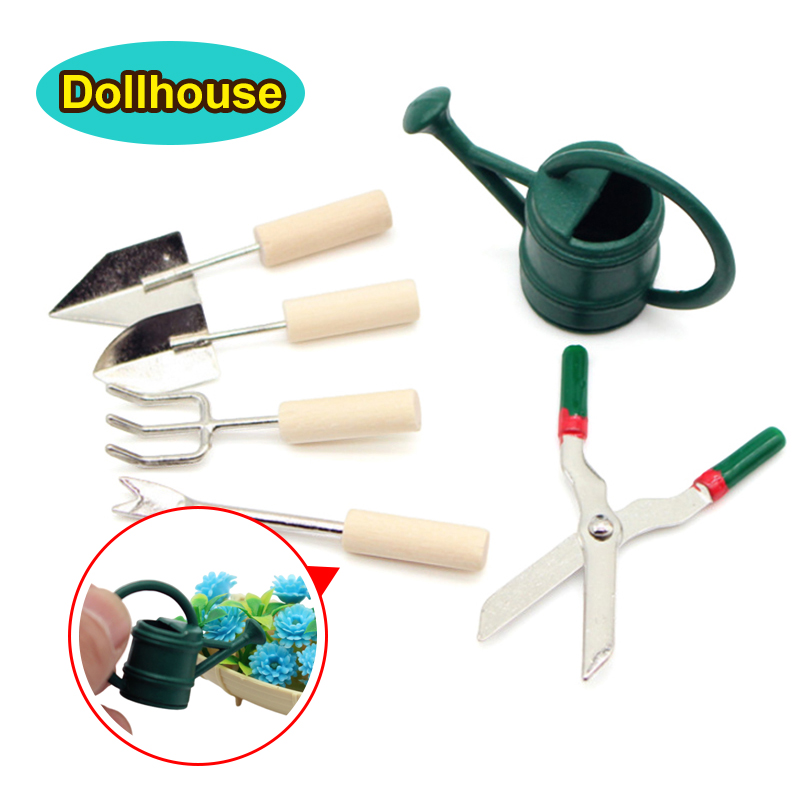 1/12 Dollhouse Simulation Wate - огляд і ціна Gardening Tools Bundle