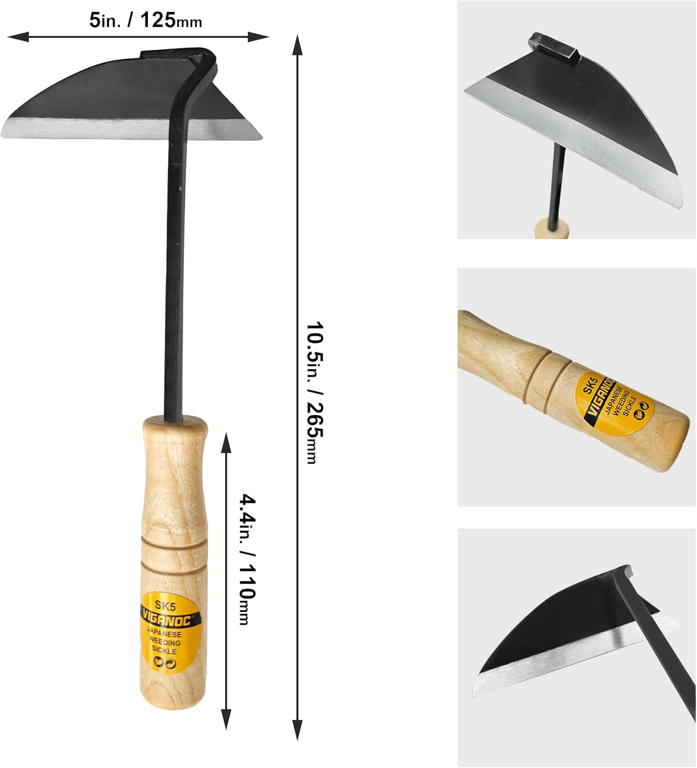 Japanese Wide Blade Garden Too - огляд і ціна Gardening Hand Tools Japanese