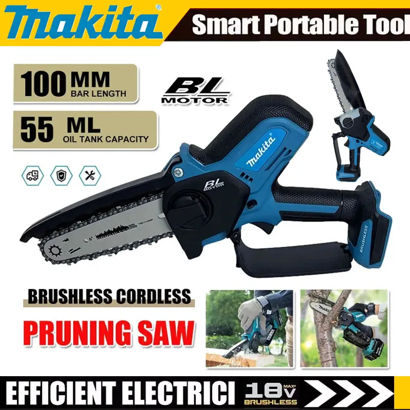 Makita Electric Chain Saw Prun - огляд і ціна Gardening Tools Battery Powered