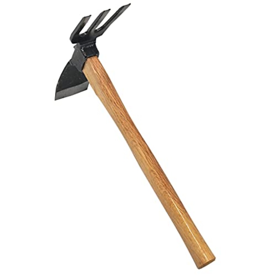 Hoe Cultivator Combo Hand Till - огляд і ціна Gardening Hand Tools Japanese