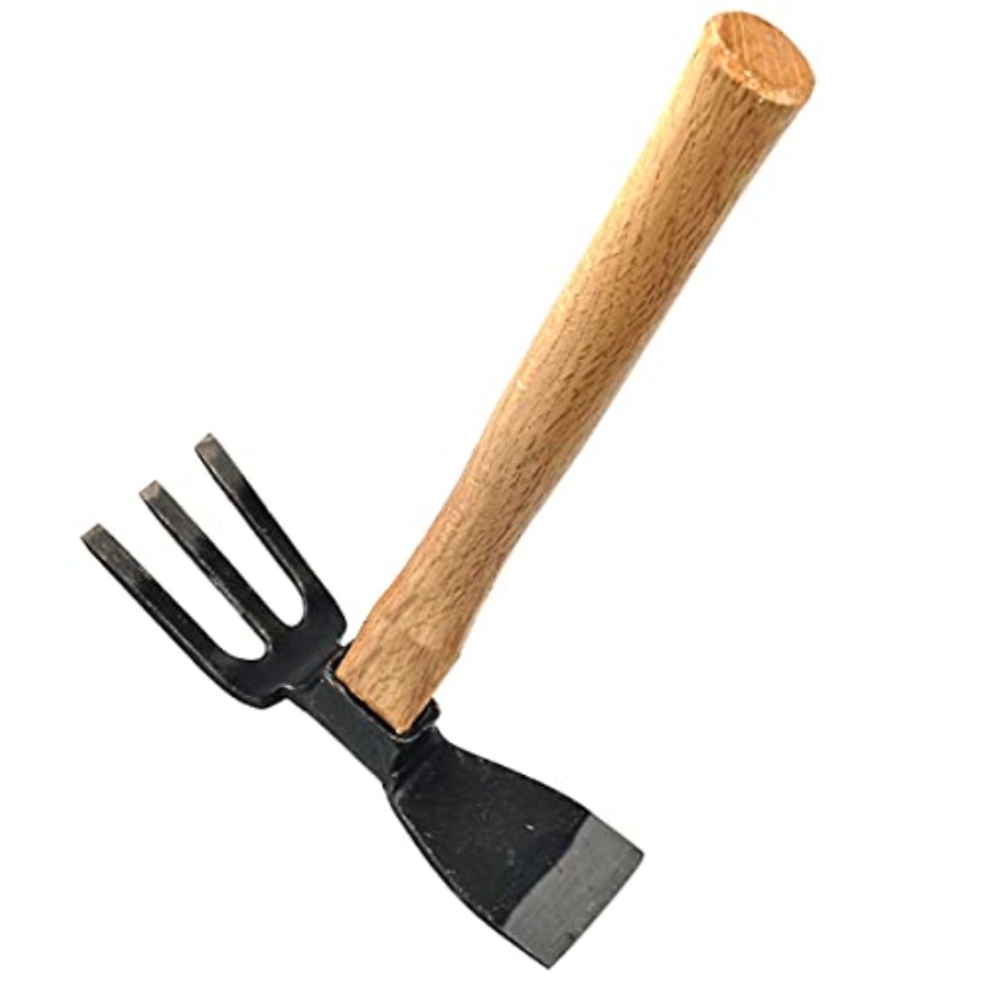 Hoe Cultivator Combo Hand Till - огляд і ціна Gardening Hand Tools Japanese