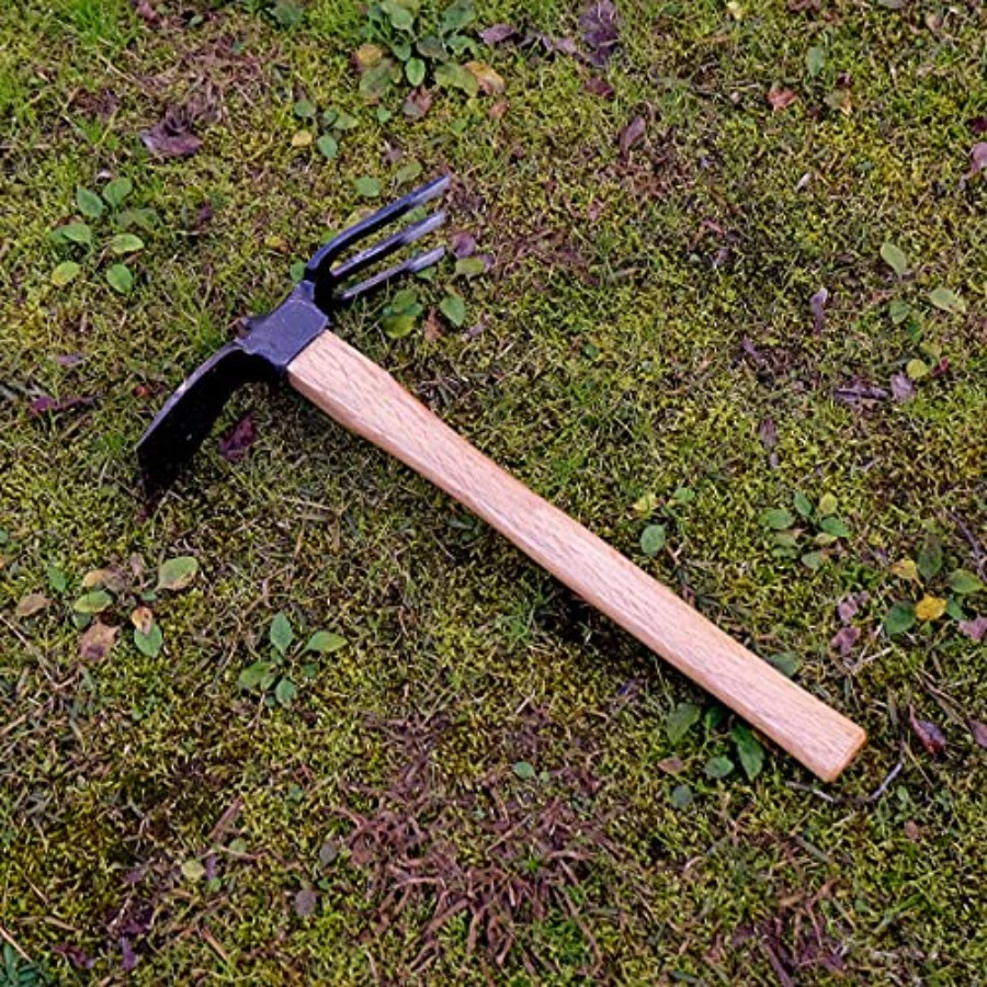 Hoe Cultivator Combo Hand Till - огляд і ціна Gardening Hand Tools Japanese