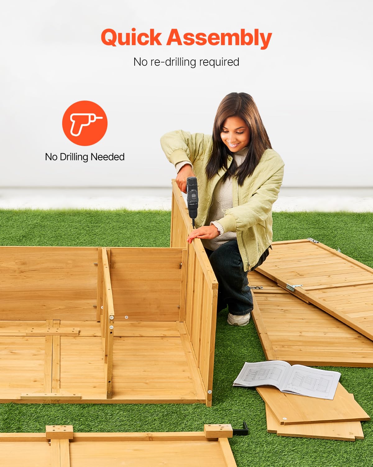 Large Wooden Outdoor Storage S - огляд і ціна Gardening Tools Wooden