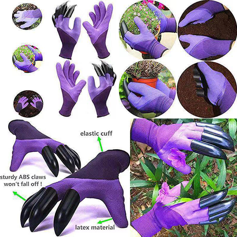 Claw Gardening Gloves Latex No - огляд і ціна Gardening Tools Gloves