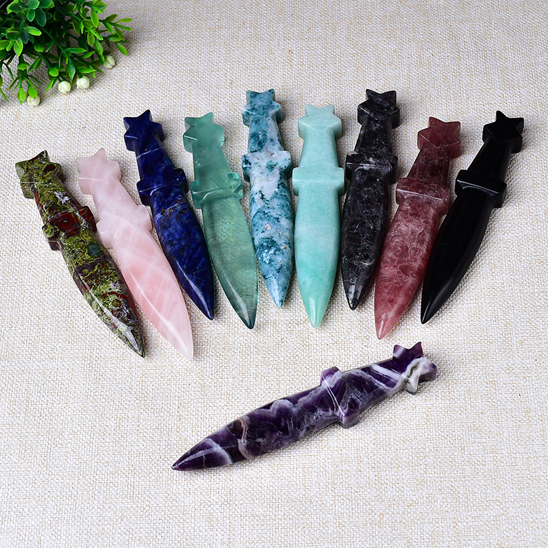 Natural Crystal Carved Witch's - огляд і ціна Essential Gardening Tools