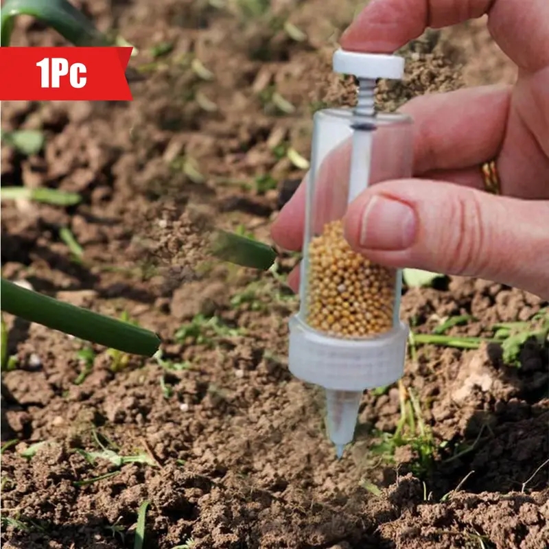 1pc Handheld Seed Dispenser, M - огляд і ціна Essential Gardening Tools