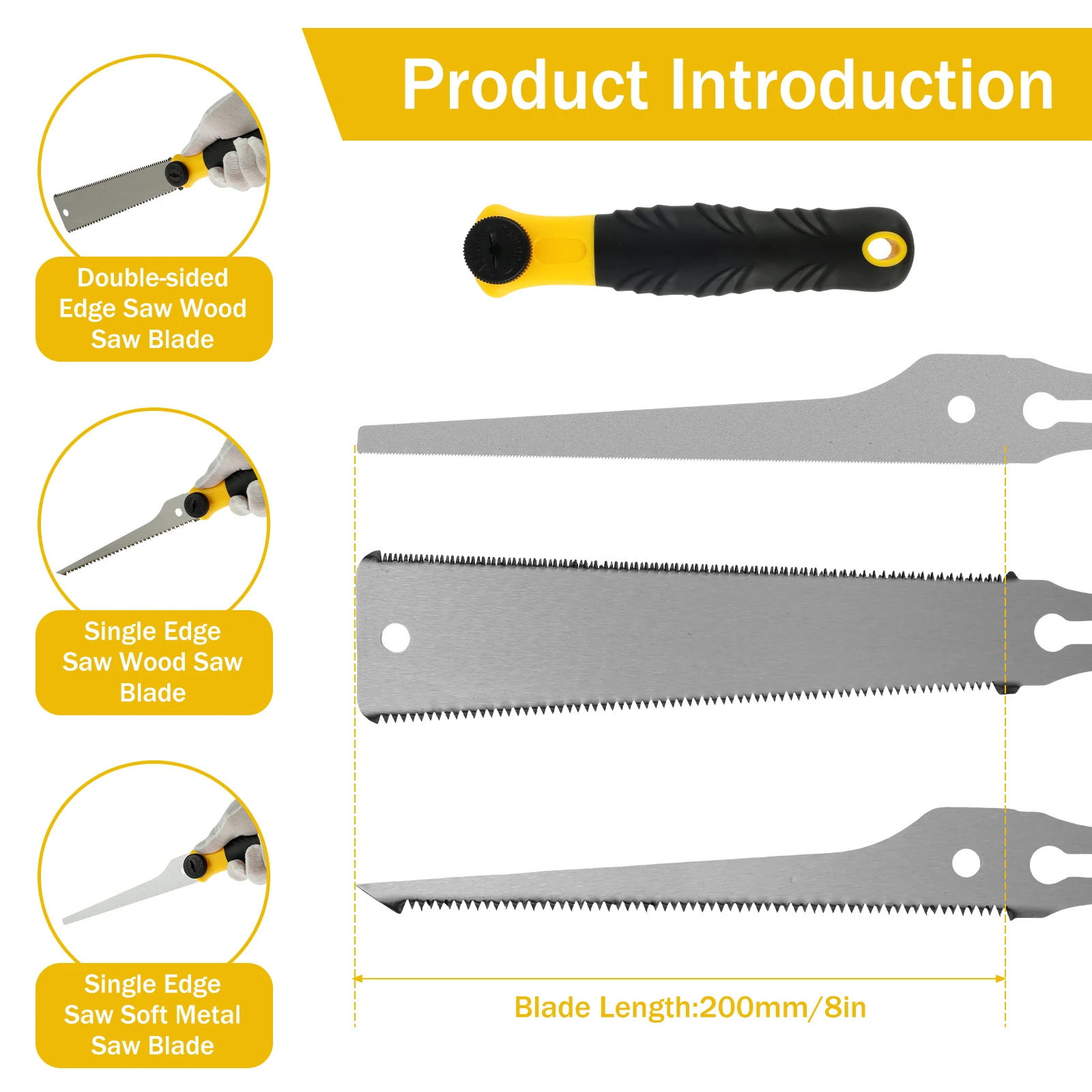Japanese Hand Saw High Carbon  - огляд і ціна Gardening Hand Tools Japanese