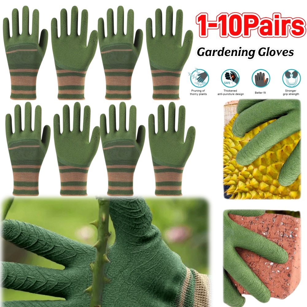 1-10Pairs Gardening Gloves Wat - огляд і ціна Gardening Tools Gloves