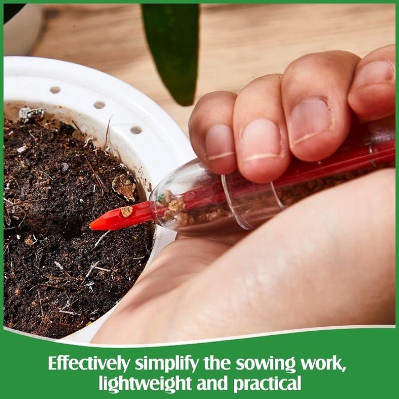 1pc Handheld Seed Dispenser, M - огляд і ціна Essential Gardening Tools
