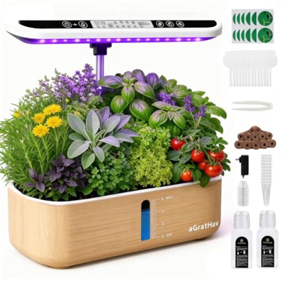 Hydroponics Growing System Kit - огляд і ціна Led Grow Light
