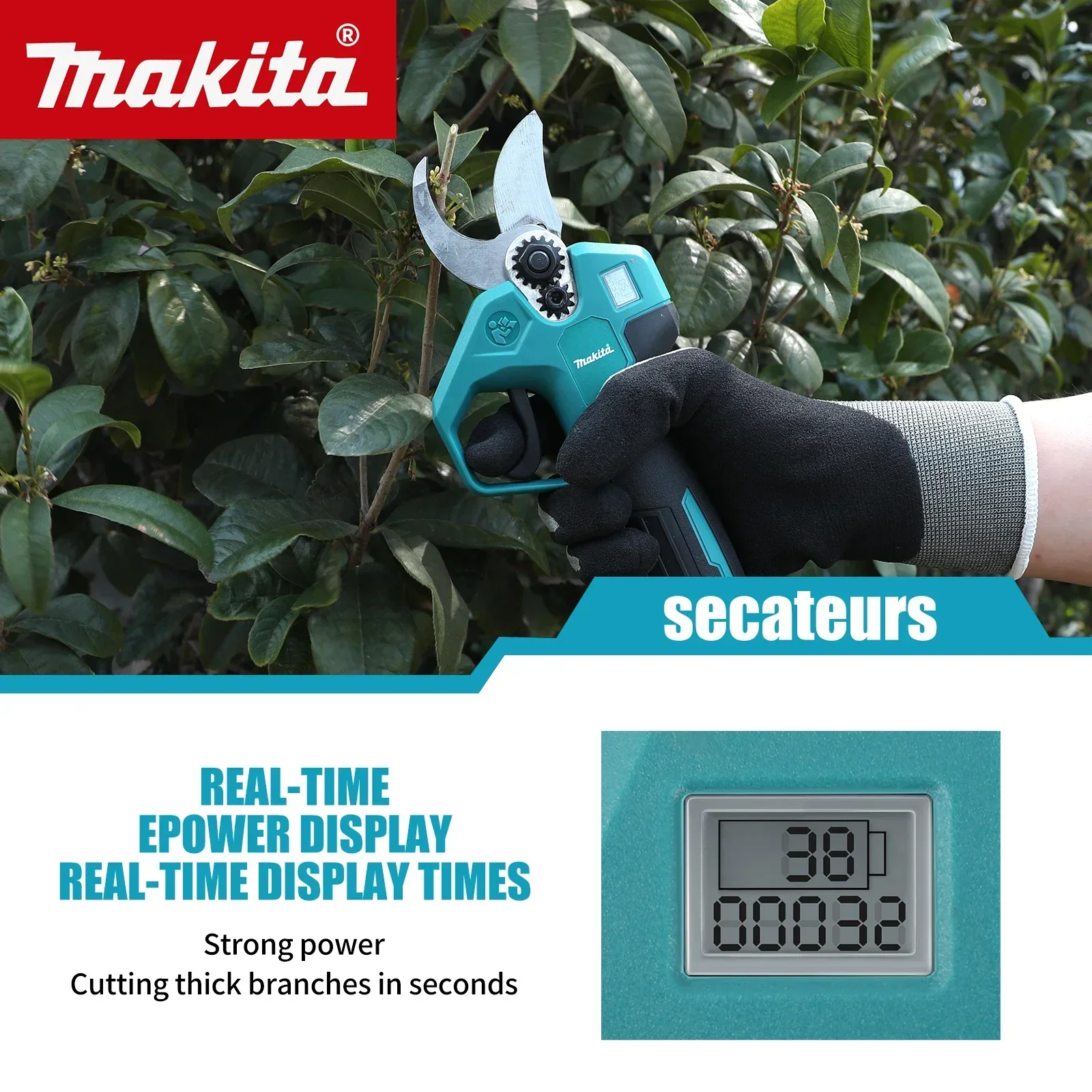 Makita 18V Garden Pruner Tool  - огляд і ціна Essential Gardening Tools